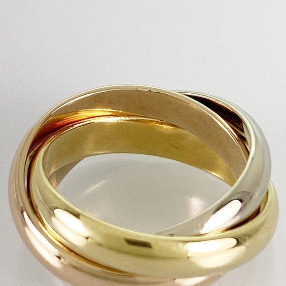 CARTIER Trinity MM Yellow gold Ring - Picture 10 of 14